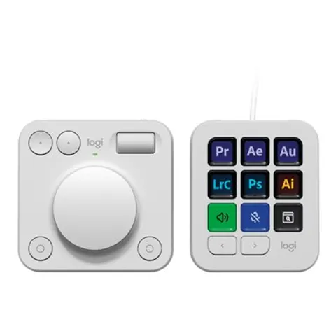 LOGI MX Creative Console Pale Grey – Bild 4