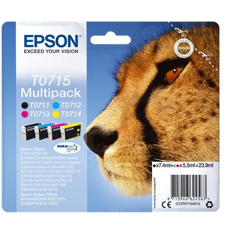 Epson Multipack 4-colours T0715 DURABrite Ultra Ink – image 2