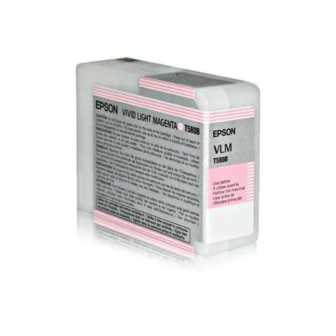 Epson Singlepack Vivid Light Magenta T580B00 – image 2