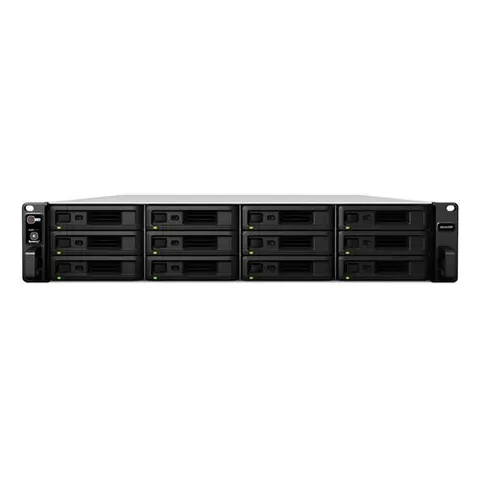 Synology RX1217RP disk array 0 TB Rack (2U) Black Grey – image 2