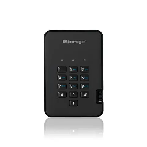 iStorage diskAshur² SSD 512GB Black | Secure Portable Solid State Driv – image 2
