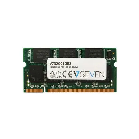 V7 1GB DDR1 PC3200 - 400mhz SO DIMM Notebook Memory Module - V732001GB – image 2