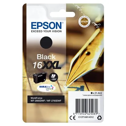 Epson Singlepack Black 16XXL DURABrite Ultra Ink – image 2
