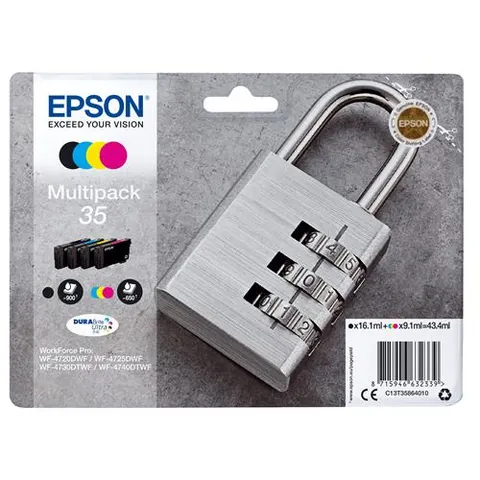Epson Padlock 35 DURABrite Ultra Multipack 4-colours Ink – image 3
