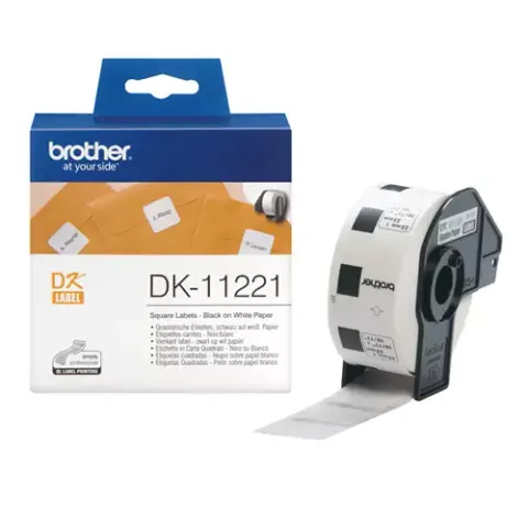 Brother Square Paper Label – image 4