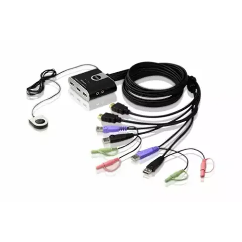 ATEN CS692 KVM switch Black – image 2