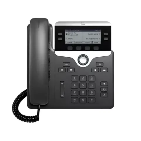Cisco 7821 IP phone Black Silver 2 lines – image 2