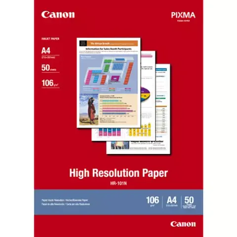 Canon HR-101N High Resolution Paper A4 - 50 Sheets – image 4