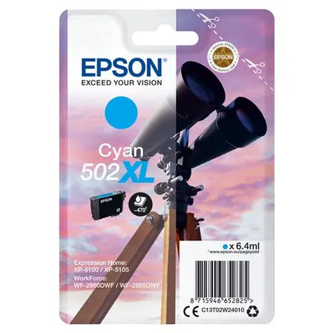 Epson Singlepack Cyan 502XL Ink – image 2
