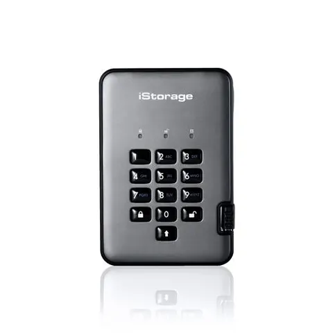 iStorage diskAshur PRO² SSD 256GB | Secure Portable Solid State Drive – ISDAP2256SSD256CX – image 2