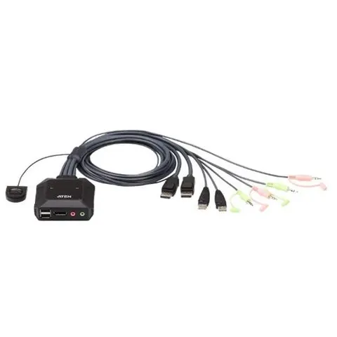 ATEN CS22DP KVM switch Black – image 2