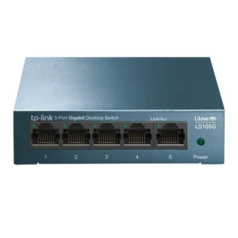 TP-Link 5-Port 10/100/1000Mbps Desktop Network Switch – image 2