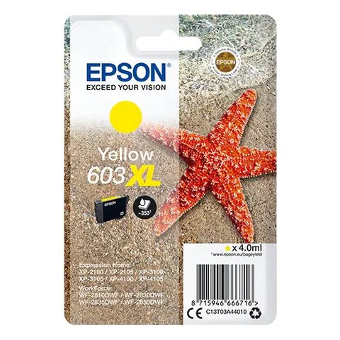 Epson Singlepack Yellow 603XL Ink – image 3