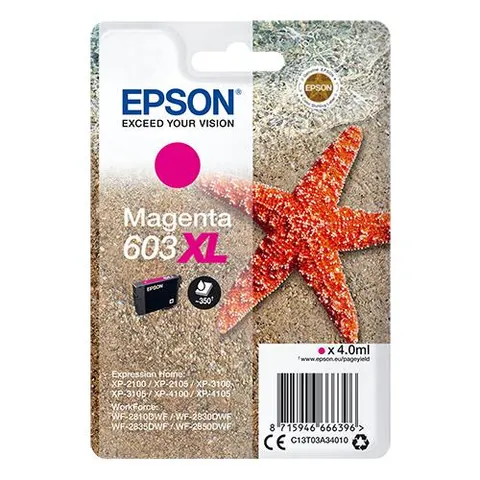 Epson Singlepack Magenta 603XL Ink – image 2