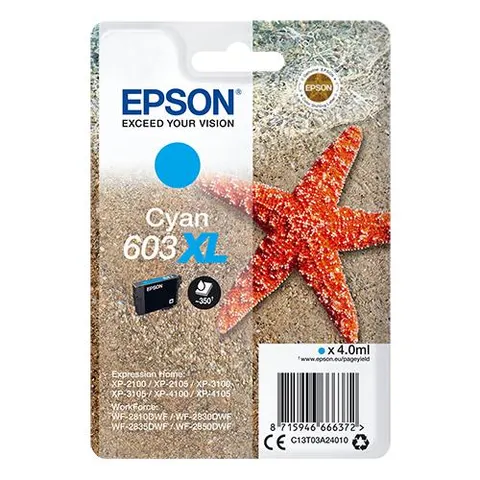 Epson Singlepack Cyan 603XL Ink – image 3