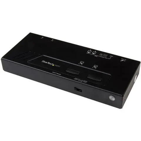 StarTech.com 2x2 HDMI Matrix Switch - 4K with Fast Switching and Auto-Sensing - TAA – image 2