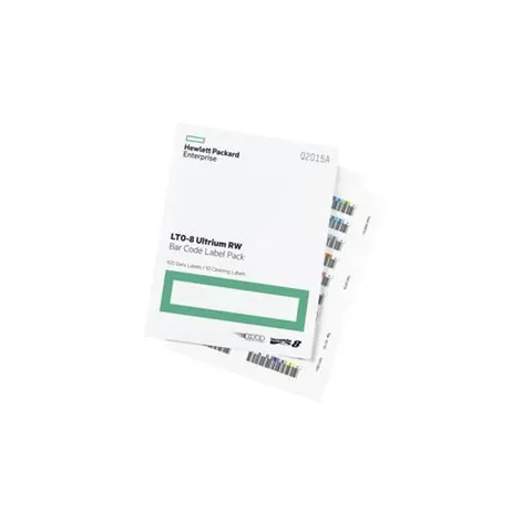 HPE LTO-8 Ultrium RW Bar Code Label Pack – image 2