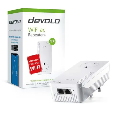 Devolo WiFi Repeater+ ac Network repeater 1200 Mbit/s White – image 2