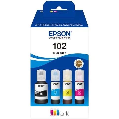 Epson 102 EcoTank 4-colour Multipack – Black – image 2