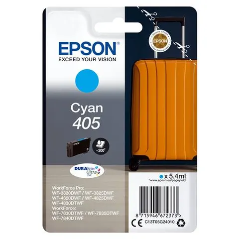 Epson Singlepack Cyan 405 DURABrite Ultra Ink – image 2