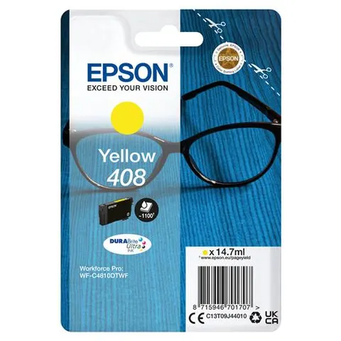 Epson 408 Spectacles DURABrite Ultra Single Yellow Ink – image 3