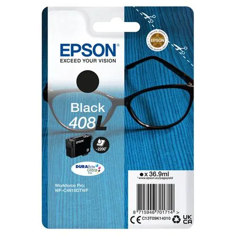 Epson 408L Spectacles DURABrite Ultra Single Black Ink – image 2