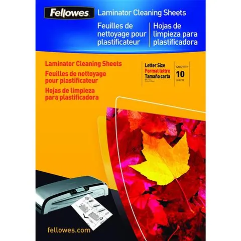 Fellowes A4 Laminator Cleaning Sheets - 10 Pack – image 2