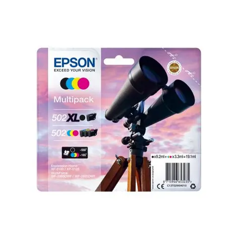 Epson Multipack 4-colours 502 XL Black/Std. CMY – image 3