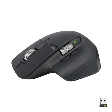 Logitech MX Master 3S Performance Wireless Mouse – Black – image 2