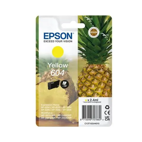 Epson Singlepack Yellow 604 Ink – image 2