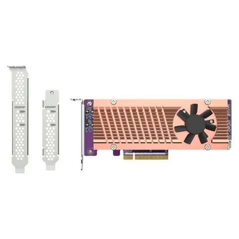 QNAP QM2-2P-384A interface cards/adapter Internal M.2 – image 3