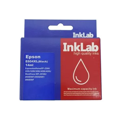 InkLab 604 Epson Compatible Black Replacement Ink – image 2