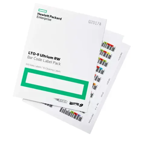 HPE LTO-9 Ultrium RW Bar Code Label Pack – image 3
