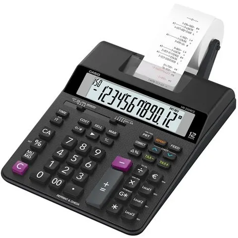 Casio HR-200RCE calculator Desktop Printing Black – image 2