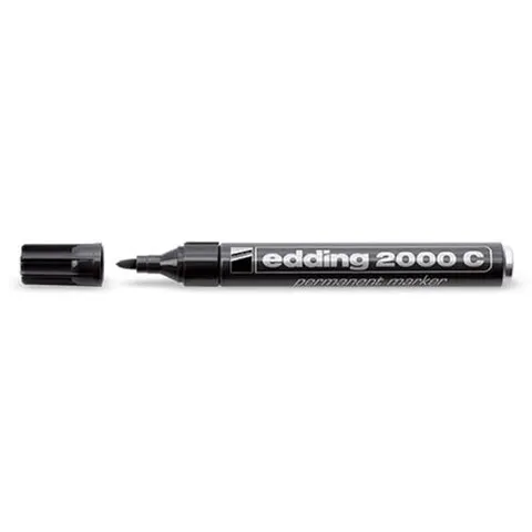 Edding 2000c permanent marker Bullet tip Black 10 pc(s) – image 2