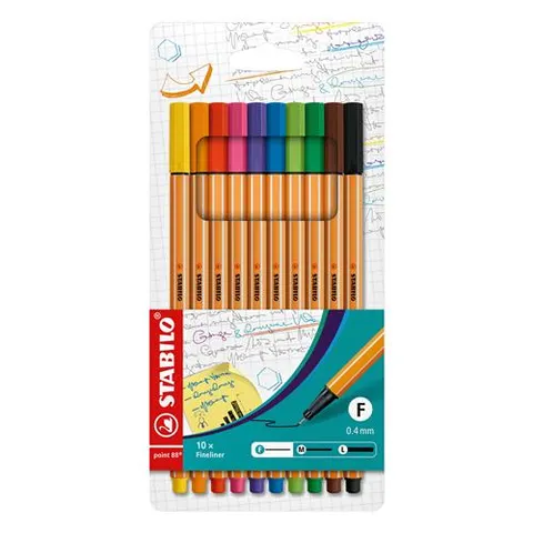 STABILO Point 88 fineliner Multi 10 pc(s) – image 2