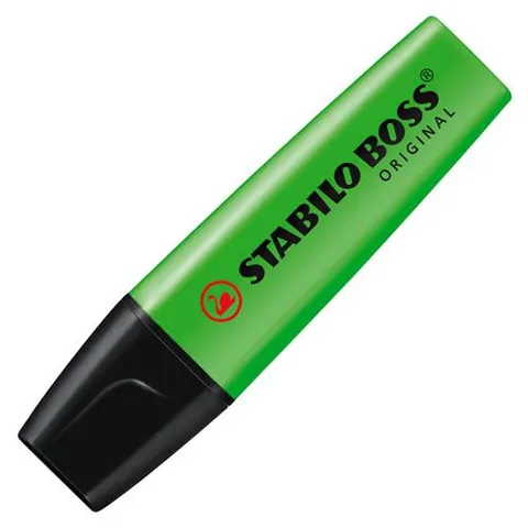 STABILO BOSS ORIGINAL marker 1 pc(s) Chisel tip Green – image 2