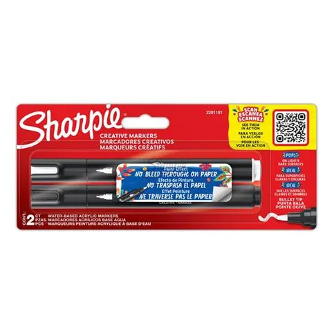 Sharpie Bullet Tip Creative Markers - 2 Pack – image 2
