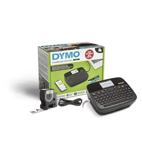 DYMO LabelManager Executive 640 CB Portable Label Printer | Compact Label Maker Machine with QWERTY Keyboard | Bluetooth & USB Connectivity | Compatible with D1 – image 2