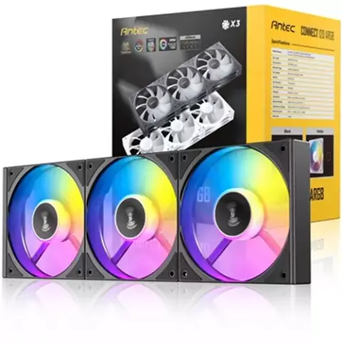 Antec C120 ARGB Computer case Fan 12 cm Black 3 pc(s) – image 2