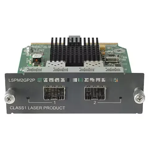 HP 5500/4800 2-port GbE SFP Module network switch module – image 2