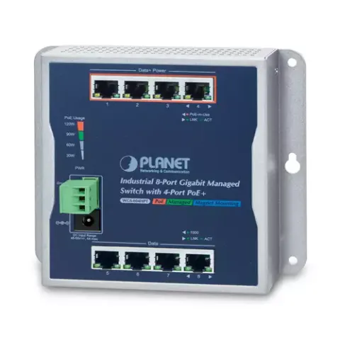 PLANET WGS-804HPT network switch Managed Gigabit Ethernet – image 2