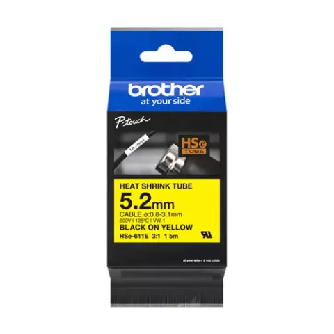 Brother HSE-611E label-making tape – image 3
