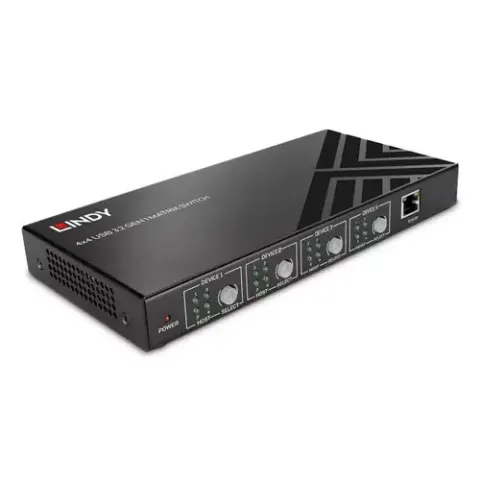 Lindy 4x4 USB 3.2 Gen 1 Matrix Switch – image 2