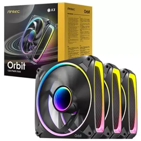 Antec Orbit 120 ARGB FAN Computer case 12 cm Black – image 2