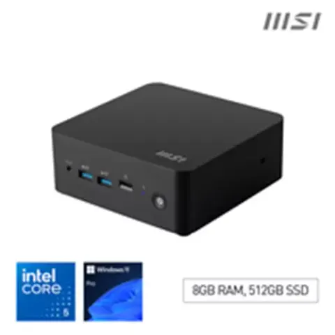 MSI Cubi NUC 1M Intel Core 5 120U Desktop PC. NUC. SFF. Mini Computer. – image 2