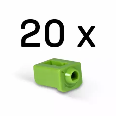 Lindy SFP Port Locks Green 20pcs. – image 2