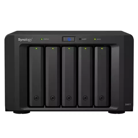 Synology DX517 disk array 0 TB Desktop Black – image 4