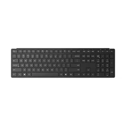 Lenovo Pro 6000 - Keyboard - multi-mode - wireless - 2.4 GHz, Bluetooth 5.3 - QWERTY - UK - eclipse black - brown box – image 2