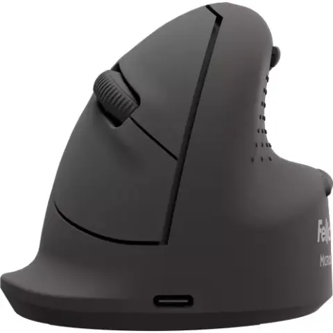 Fellowes Vertical Wireless Mouse Breyta Plus+ Ergonomic Left Handed Vertical Mouse with Antibacterial Protection Medium – image 2
